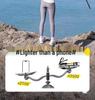 Foldable Carbon Fiber Trekking Poles for Men & Women - Telescopic Hiking and Climbing Sticks