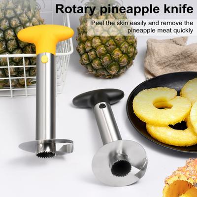Овощечистка для очистки ананасов из нержавеющей стали, нож для резки, нож для очистки фруктов, легкая резка, антикоррозийные лезвия, кухонный гаджет
