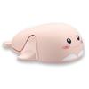 Pink Dolphin-Shaped Wireless Mouse, 2.4GHz USB, Optical, Cute Animal Design, Smooth Touch, Compact, Lightweight, Quiet, for Women and Kids,