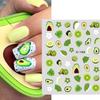 Decoration Transfer Slider Watermelon Nail Decal Peach Nail Foil Cherry Pattern Fruit Nail Sticker