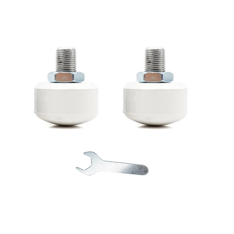 Регулируемые двухрядные четырехколесные роликовые коньки с износостойкими резиновыми тормозами