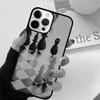 Чехол для телефона с рисунком шахматной доски Для iPhone 17 Air 15 16 14 13 12 Pro Max 11 Pro Max Plus Coque Shell
