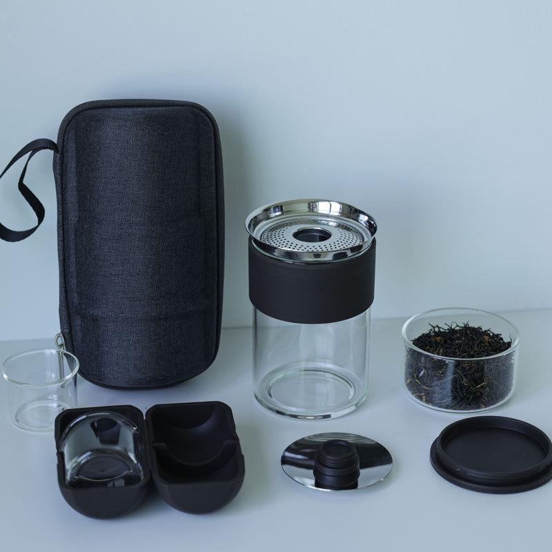 Luxury Portable Gaiwan Tea Set for Outdoor Camping