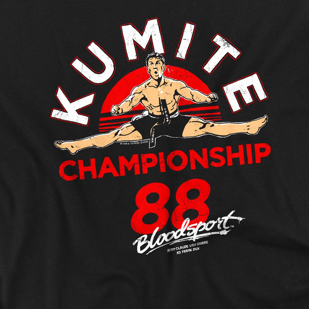 Bloodsport Unisex Adult Championship 88 T-Shirt