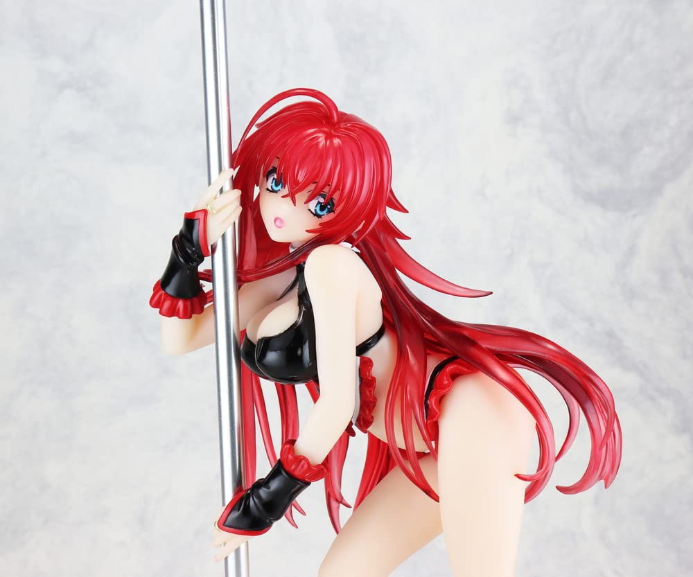 Kaitendo High School DxD Риас Гремори Pole Dance масштаб ПВХ окрашенная готовая фигурка вер.. ~Черный цвет~ 1/7