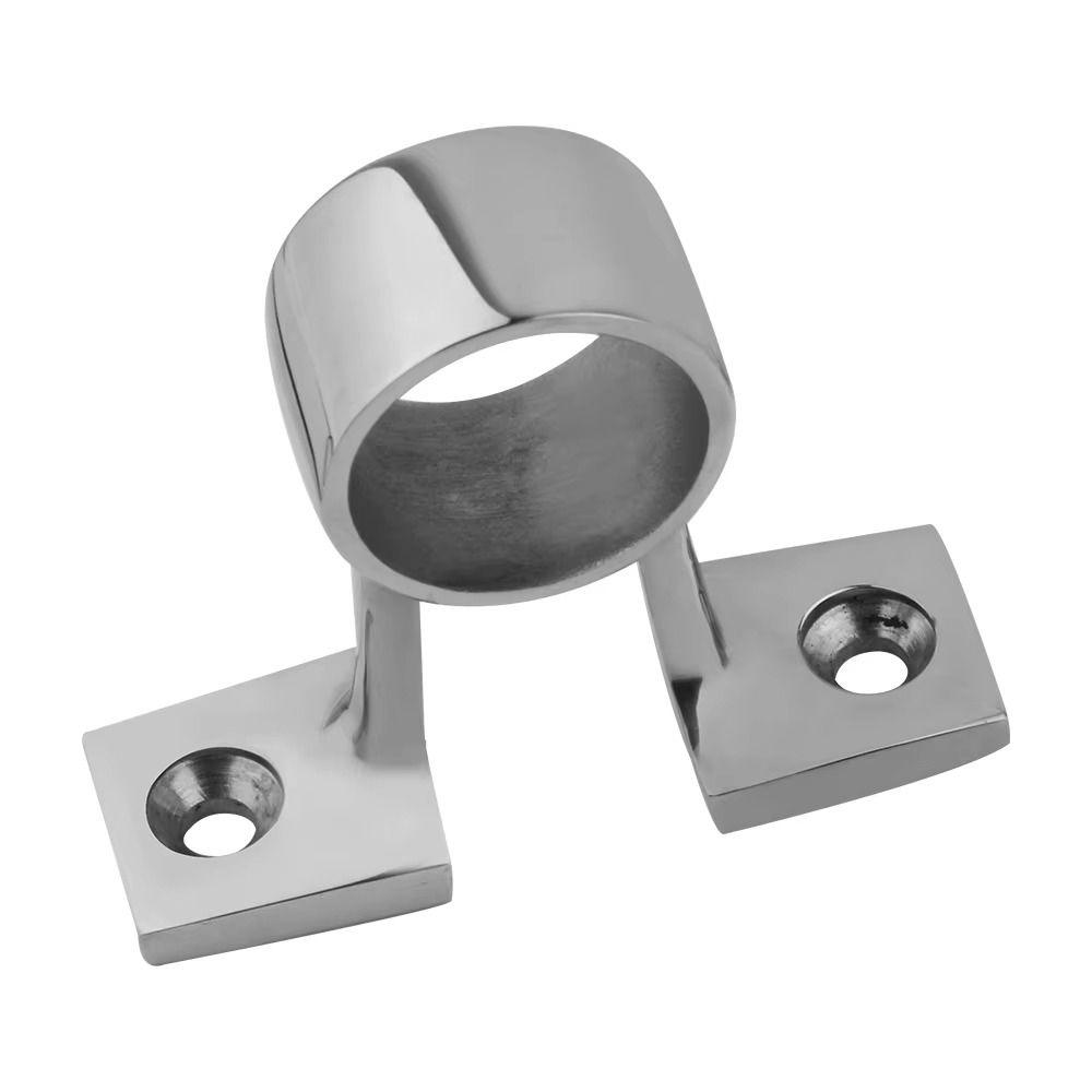 Stainless Steel Marine Handrail Bracket 90° Railing Part Secure Boat Hand Rail Fitting  Ship