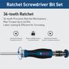 Bosch Удлинитель для шуруповерта PRO Трещотка Набор отверток с трещоткой 1/4" Шестигранный шлиц Сильный магнит Эргономичная рукоятка Хром-ванадиевая сталь