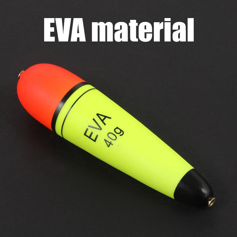 Поплавок для рыбалки Zhongtongji из ЭВА Zhongtonghai Pole, привлекающий внимание поплавок для дальних дистанций, большой объект, большая голова, скользящий поплавок для ловли морского окуня