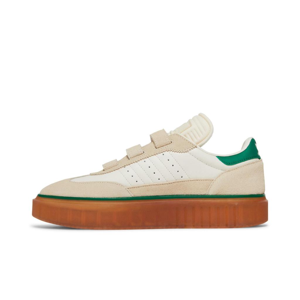 adidas Womens Super Sleek 3 Strap 'Wonder White Gum' (women's sizes) Wonder White / Core White / Gum Skate Shoes GY1777