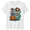 Im Just Here For The TShirt Skeleton Humor Halloween Halloween Gift For Him