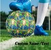 Custom Text Size 5 Soccer Ball, Standard Match Football For OutdoorFallout Vault Boy