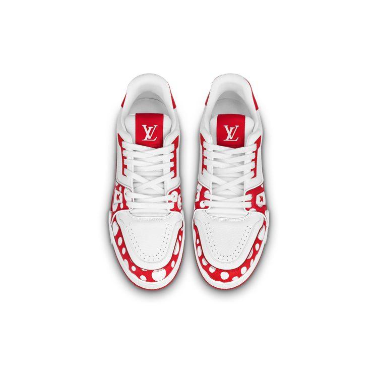 Louis Vuitton Кроссовки X Yayoi Kusama 'Белый Красный' 1AB8J1