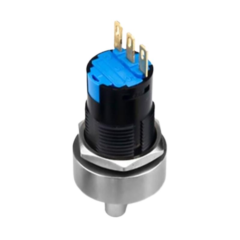 16Mm Stainless Steel Rotary Selector Switch, 3-Position Switch, 12V Led Light Button Switch
