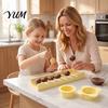 Holiday Dessert Table Decor 3PCS Cake Pop Mold Sets, Food Grade Plastic with Baking Tool for Balls Cutter And Pusher, Round Ball Maker Decorating