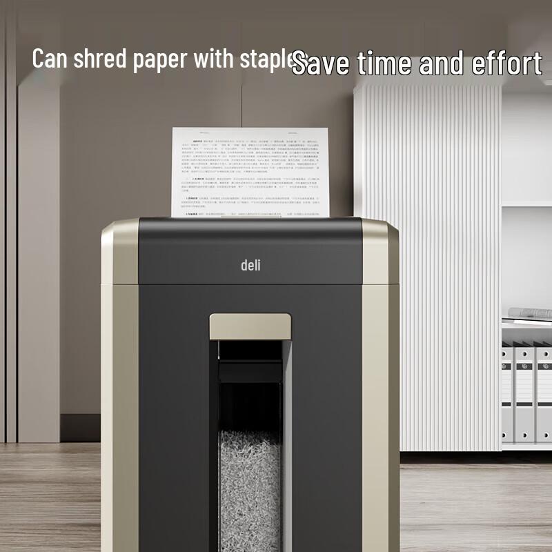 Deli GA706 Commercial High-Security Paper Shredder CN plug (adapter included)