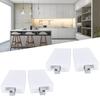 4pcs White Cabinet Hanger Bracket Adjustable Wall Hanging Bracket  Wall Mounted Cabinet