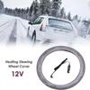12v Auto Car Heater Steering Wheel Covers Heated Charger Lighter Warm