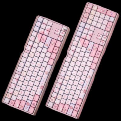 Проводная механическая игровая клавиатура Cherry MX3.0S цвета «Зефирно-розовый» с RGB-подсветкой