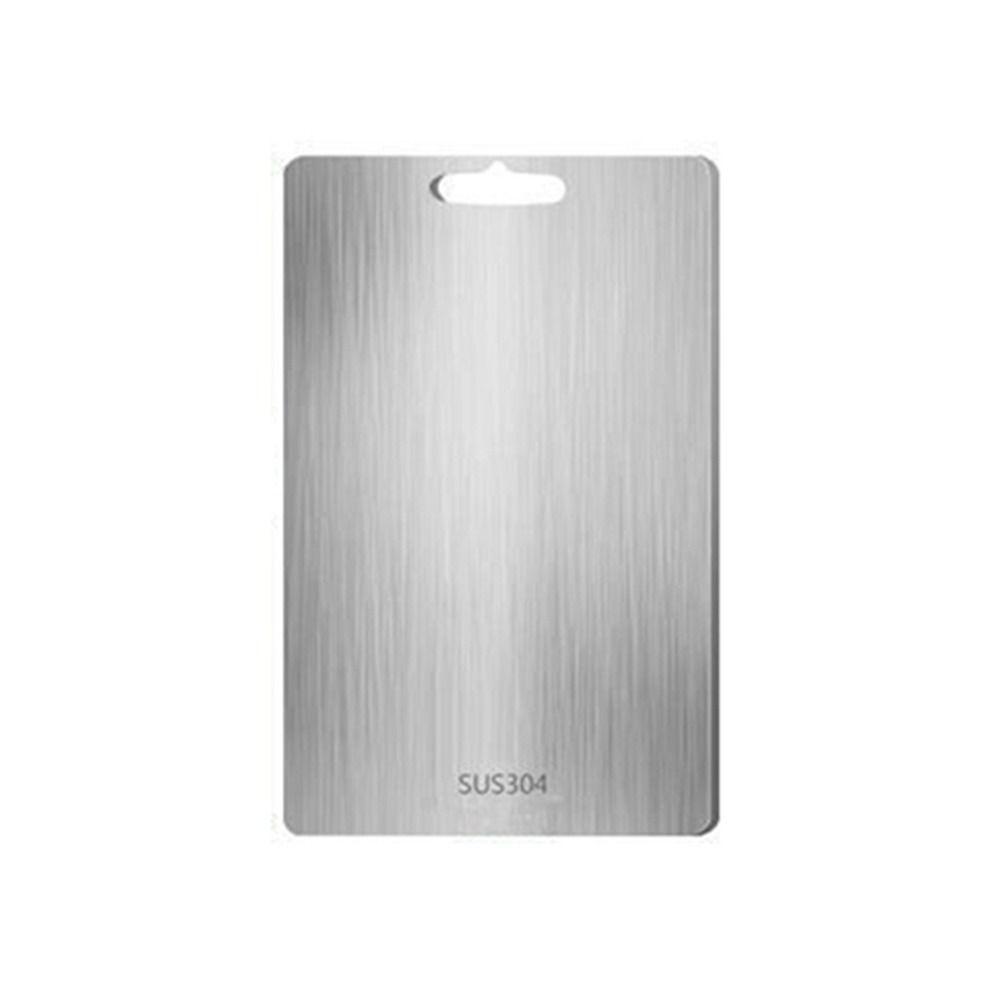 Stainless Steel Chopping Boards Double Sided Baking Board Dishwasher Safe Cutting Board  Kitchen