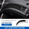 Наклейка на интерьер в стиле карбона для Subaru Forester 2009 2010 2011 2012 Панель интерьера