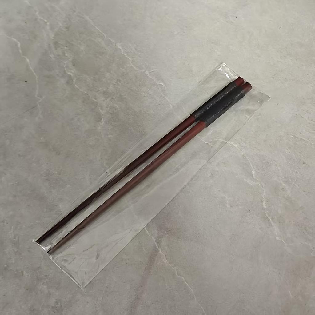 1 Pair of Twisted Wire Wind Wood Chopsticks, Anti Roll Rosewood Bamboo Chopsticks, Household Tableware Chopsticks, High-quality Wooden Chopsticks