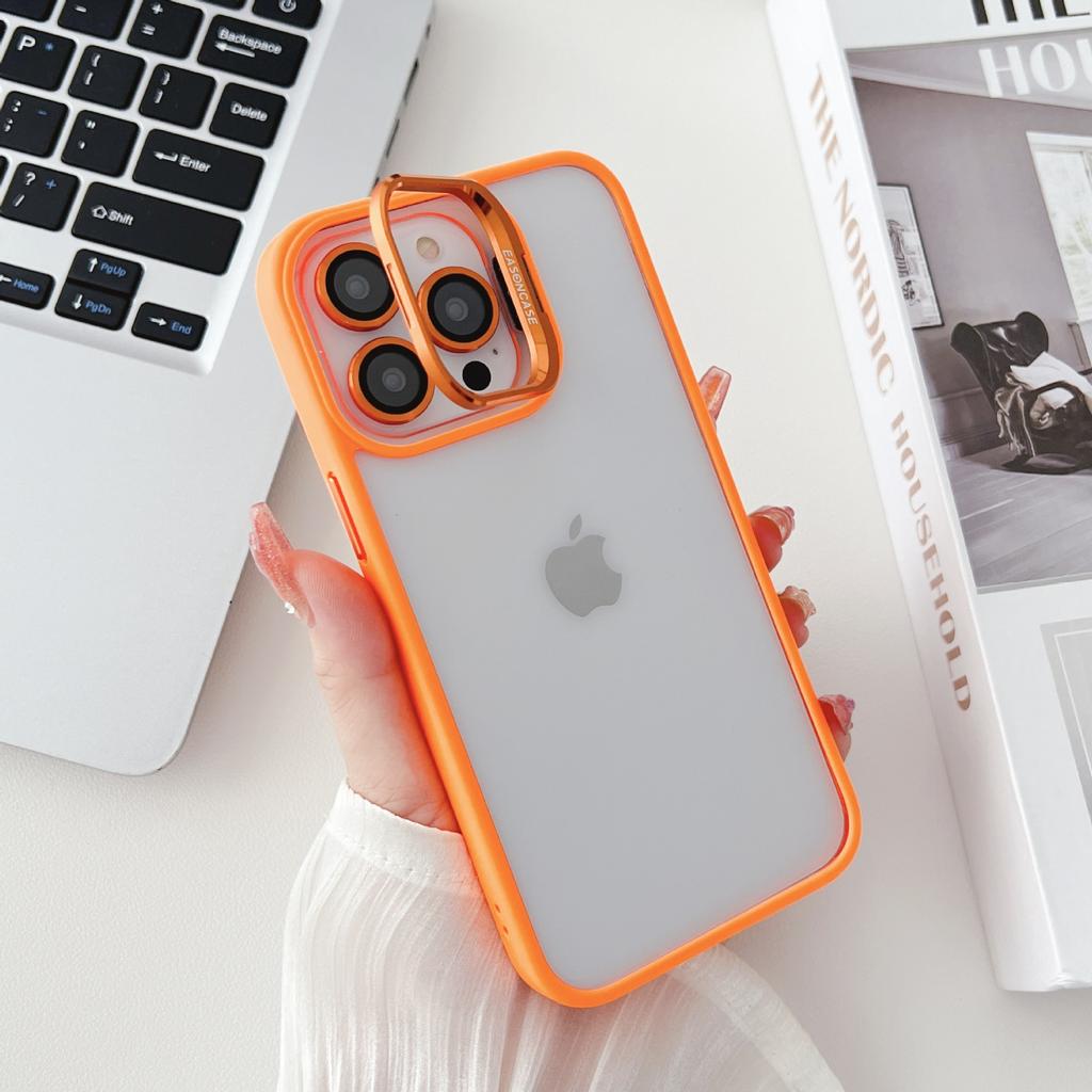 Metal Lens Bracket Suitable for IPhone 16 Pro Mobile Phone Case Apple 15 Titanium Gray with Lens Film Protective Case