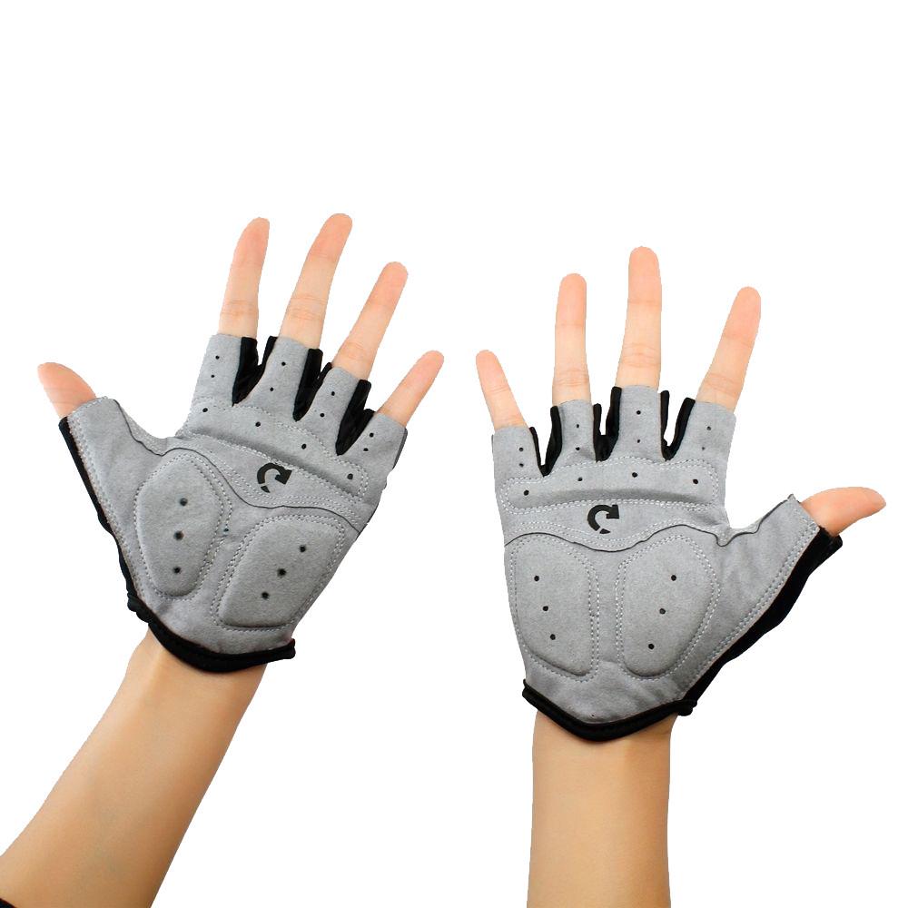 Sports Racing Cycling Motorcycle Bike Bicycle Gel Half Finger Gloves S M L XL