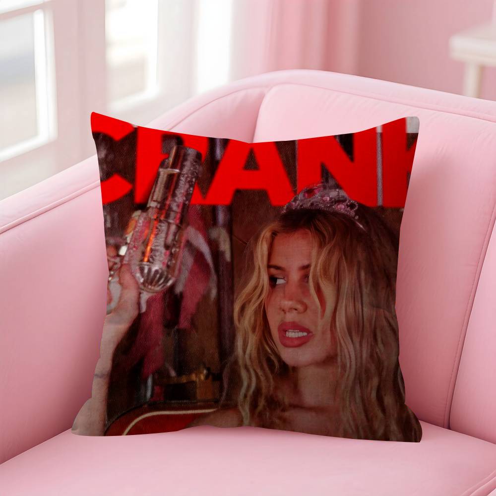 Singer SSlayyyter Worst Girl in America  Pillow Cover for Bedroom Room and Living Room Sofa Decorative Cushion Cover