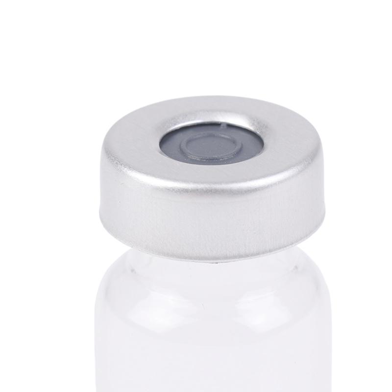 10 Pack 5/10/20Ml Sealed Sample Vials Transparent Glass Vials With Self Healing Injection Port