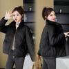 Short down cotton-padded clothes for women's winter new stand-up collar, light and fashionable casual warm cotton-padded clothes, and small jackets ar