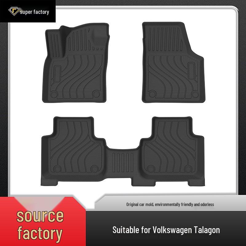 Автомобильные коврики Volkswagen ID3, ID4X, ID6 из ТПЭ, экологически чистые, без запаха, нескользящие, износостойкие