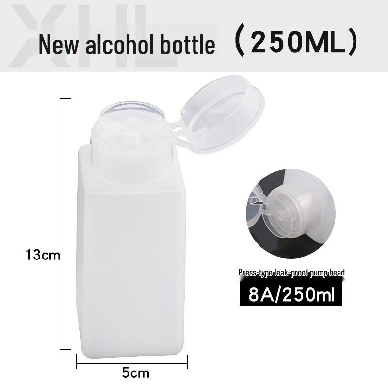 Press-Type Anti-Static Plastic Alcohol Bottle: 100ml, 200ml, 250ml for Board Washing