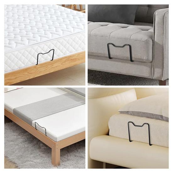 Металлический стопор для матраса, противоскользящий держатель для матраса, прокладки для матраса на каркас кровати, захват для скользящих матрасов