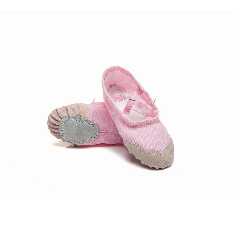 Детские балетки с мягкой подошвой для взрослых, танцевальные туфли для женщин, обувь для занятий йогой