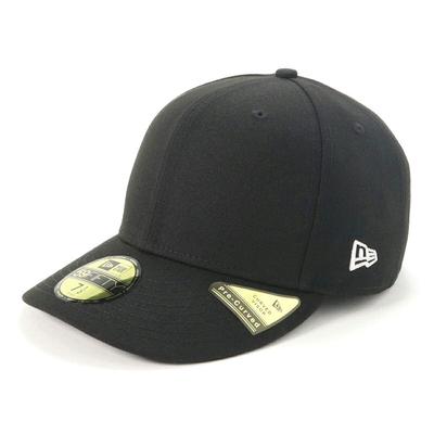 59FIFTY Однотонный Размер 7 PC5950 BASIC BLK SWHI 25J [New Era] Кепка, Черный/Белый, 1/4,