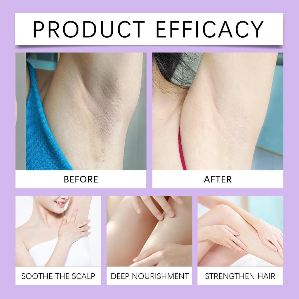 Масло после бритья для удаления волос OceAura Специально разработано для уменьшения роста волос Не оставляет черных точек 60 мл