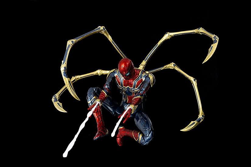 Marvel Studios The Infinity Saga DLX Iron Spider масштабная металлическая окрашенная подвижная фигурка 1/12 ABS&PVC&POM&цинковый сплав&другое
