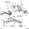 Сайлентблок нижнего рычага Citroen C4 и Peugeot 408/5008 9676032180, 9676035280