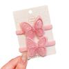 Cute Butterfly Hair Ties - Elastic & Gentle for Children's Hair
