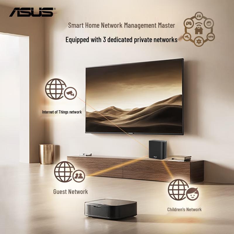 ASUS ZenWiFi Magic Cube WiFi 7 Mesh Router System (CN version)