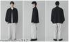WEGO Spring Short Long Solid Oversized Loose Korean Summer Size Type B Black Men's Shirt, Sleeve/Long Sleeve, Thick, Big, Sleeve, T-Shirt, Color,