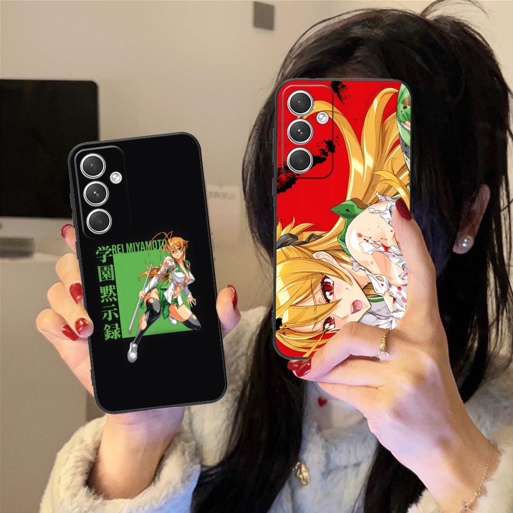 Чехол для телефона Highschool Rei Miyamoto для Samsung Galaxy S26 S25 S24 S23 S22 S21 S20 Note20 Plus FE Ultra Красочная Обложка Красивый