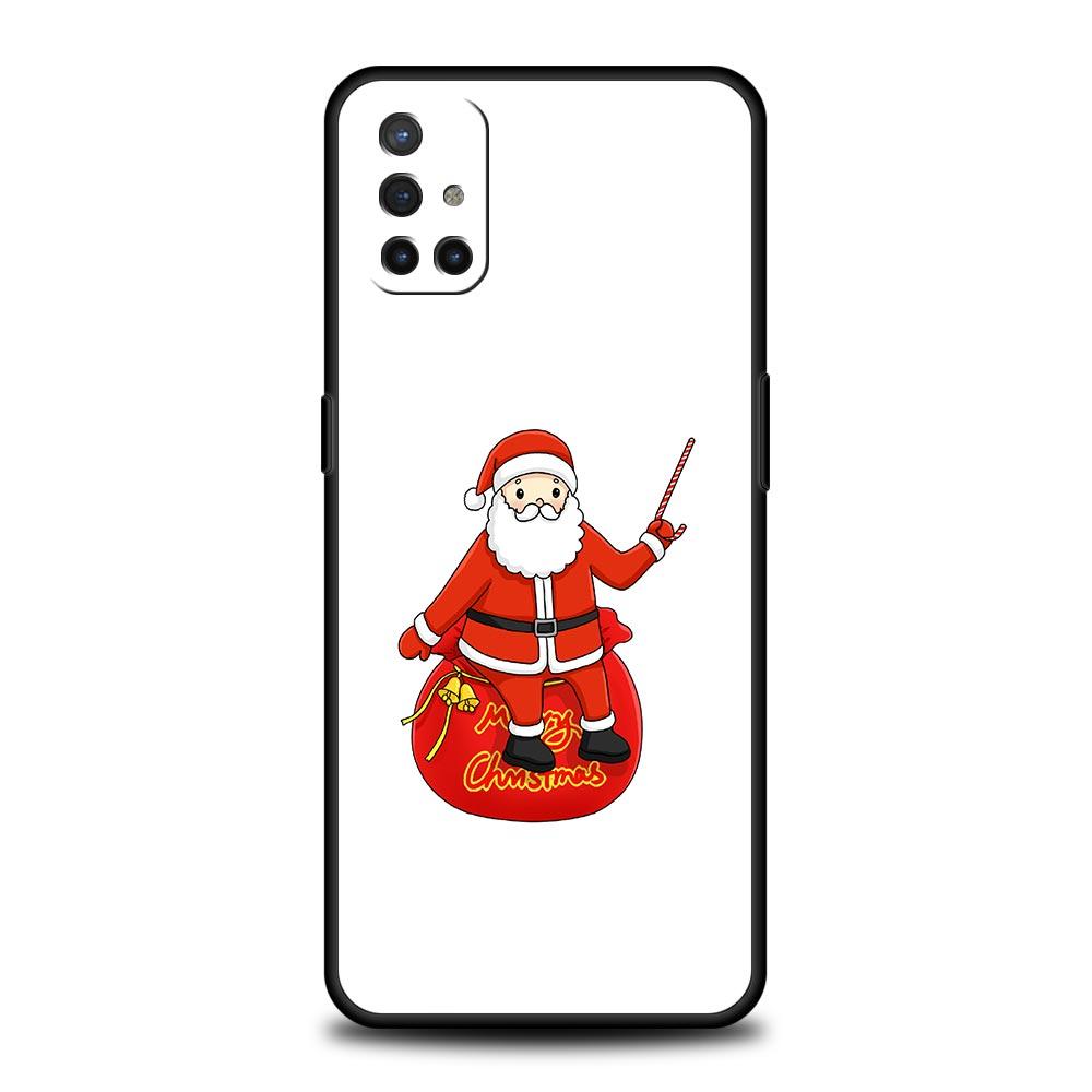 Чехол для телефона для OnePlus 12 11 10 9 Pro 9T 12R 10R 9R 9RT 10T 8T 8 7 6T 7T Nord 2T CE 2 5G N200 N10 Чехол Рождественский Санта-Клаус