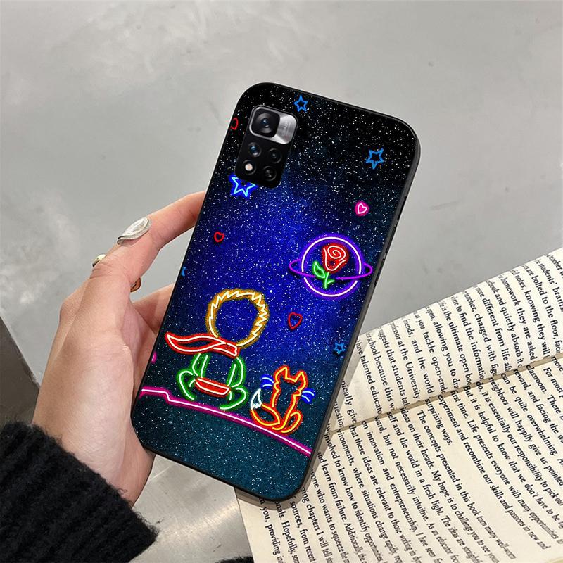 Чехол для телефона Xiaomi Redmi note 13 12S 12 Pro 11S 11 10 Pro 10S 12S Redmi 10 10C 9C 13C Маленький принц Лис Чехол