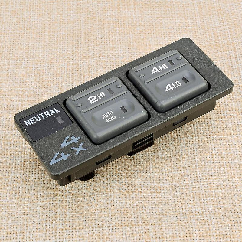 19168765 4X4 Transfer Case Shift Control Switch 15027104 Fit for Cadillac Escalade Chevrolet K1500 K2500 Suburban Tahoe GMC