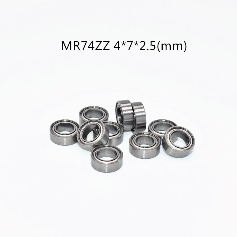 Mr74zz Bearing Afortunado 10pieces Metal Sealed Chrome Steel 4*7*2.5(mm)