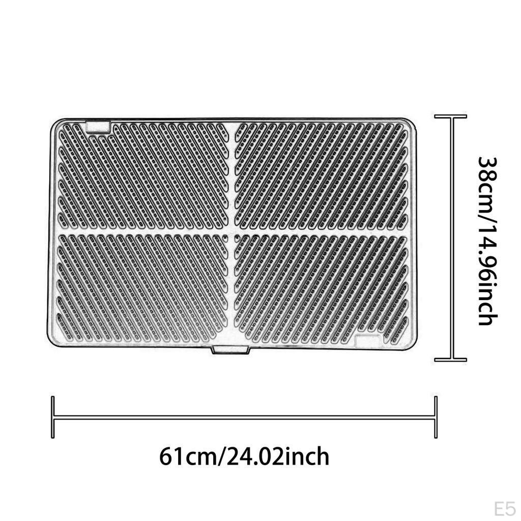 Коврик для кошачьего туалета, моющийся, для кошек в гостиной и дома