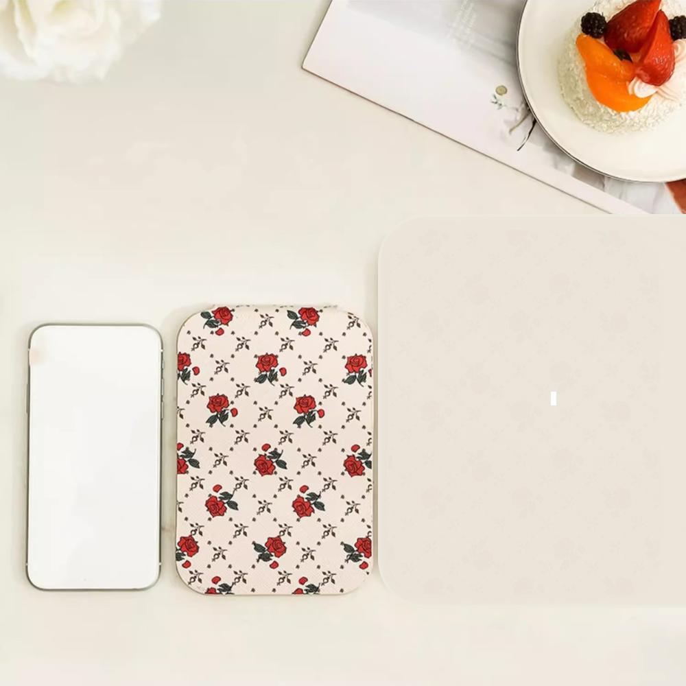 Folding Desktop Stand Mirror Portable Vanity Mirror Easy To Carry Makeup Mirror