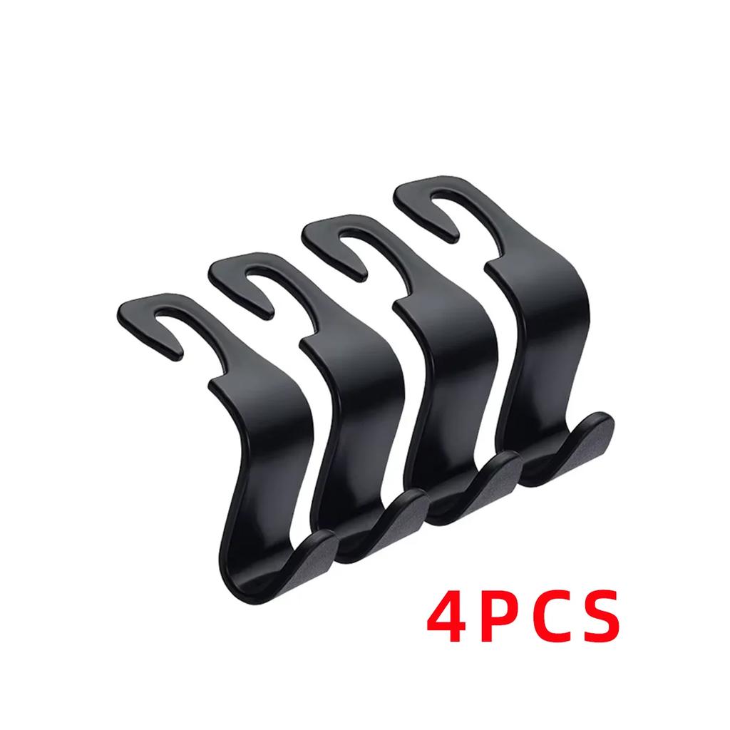 2 шт/4 шт многофункциональный автомобильный крючок скрытый крючок для сиденья принадлежности для интерьера заднего сиденья карбоновые аксессуары для автомобильных сидений спинки креативные автомобильные крючки