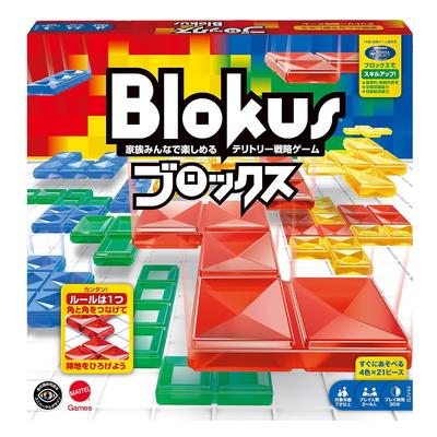 Настольная игра Mattel Blokus Образовательная для 2-4 игроков от 7 лет BJV44